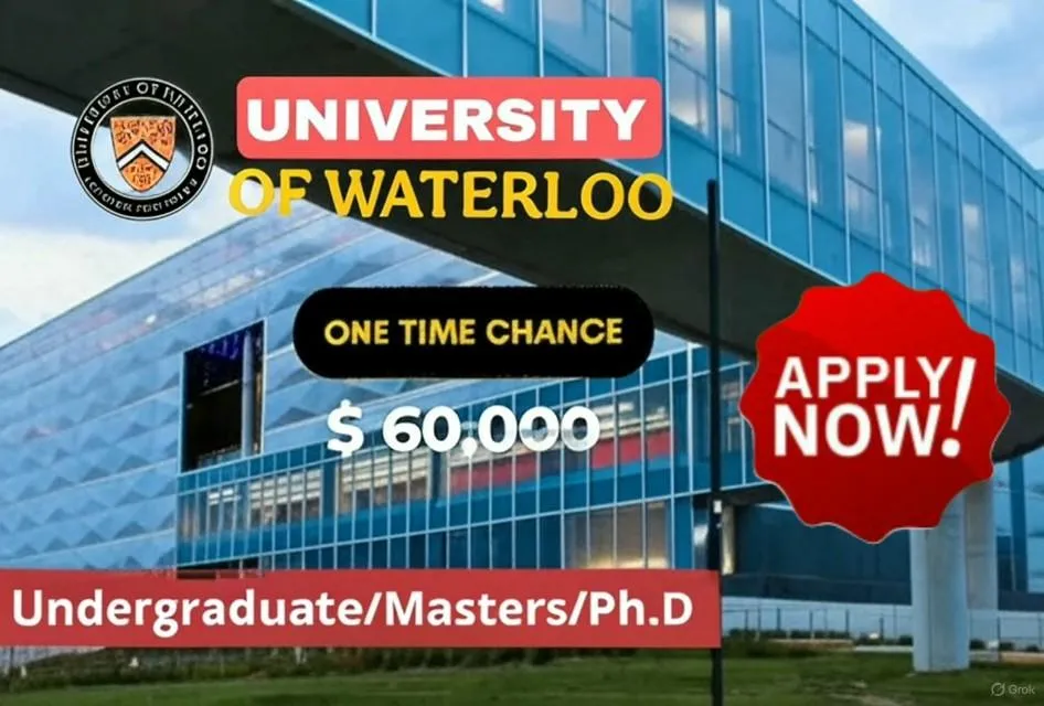 University of Waterloo Scholarships for International Students 2025