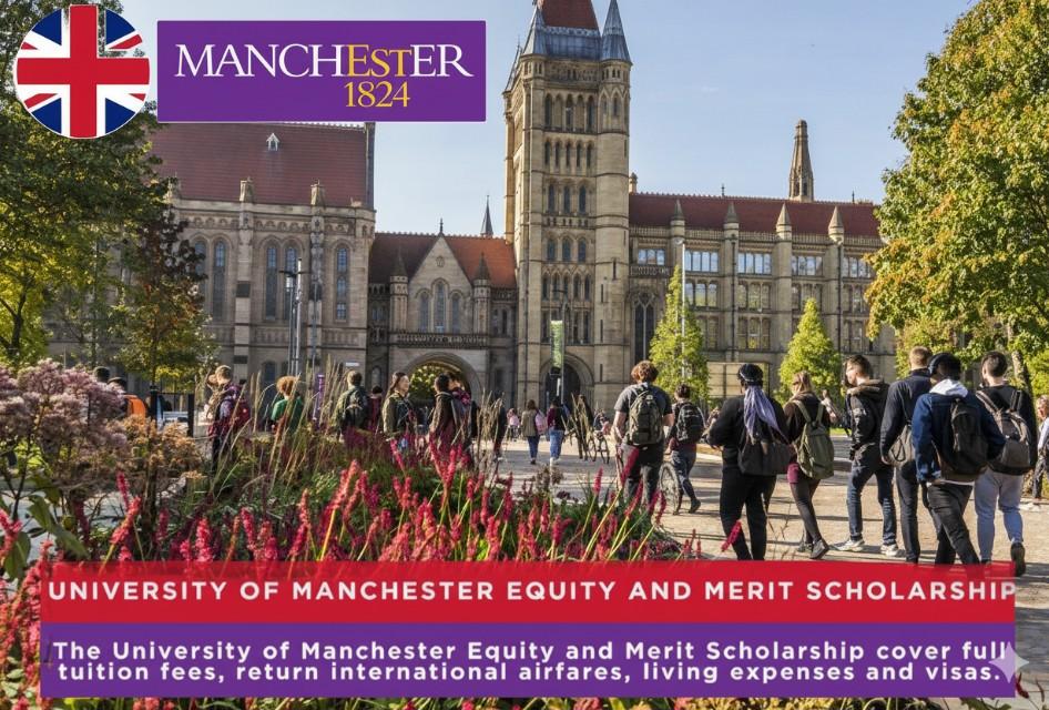 University of Manchester Equity and Merit Scholarship 2026