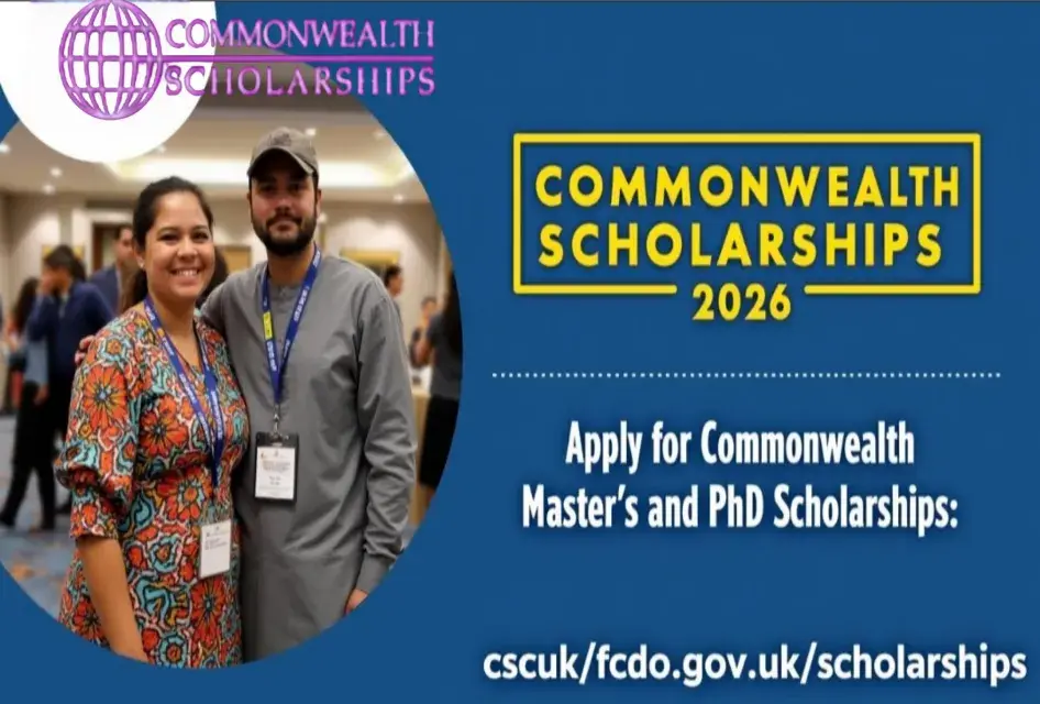 2026 Commonwealth Masters Scholarships For Developing Countries (Fully-funded)