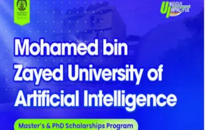 2026 Mohamed Bin Zayed University of Artificial Intelligence Scholarship in UAE | Fully Funded