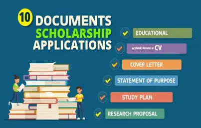 Scholarship checklist : 10 must have Documents
